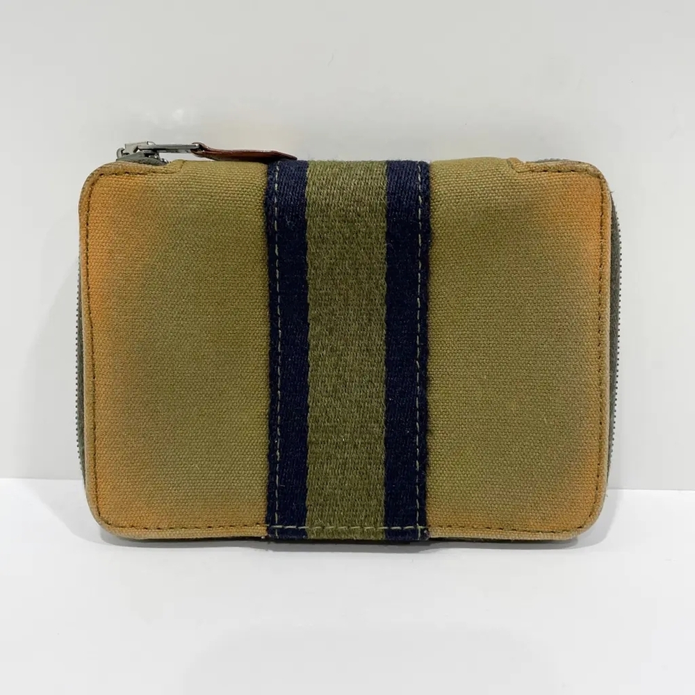 HERMES MIXED-TONE COMPACT WALLET